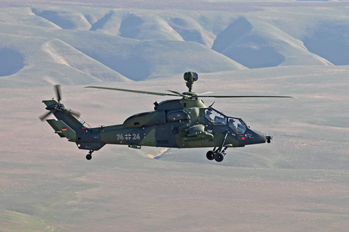 Hélicoptère Tiger Bundeswehr Afghanistan