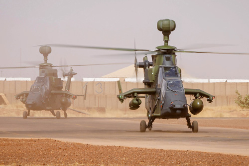 Hélicoptère Tiger Bundeswehr Mali