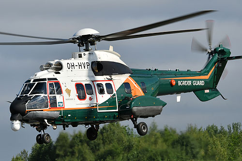 Hélicoptère H215 SuperPuma OH-HVP Gardes-Côtes Finlande