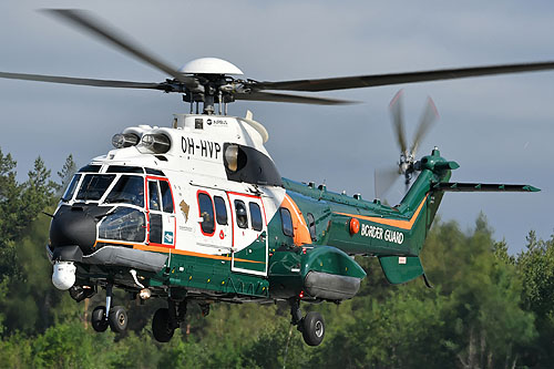 Hélicoptère H215 SuperPuma OH-HVP Gardes-Côtes Finlande