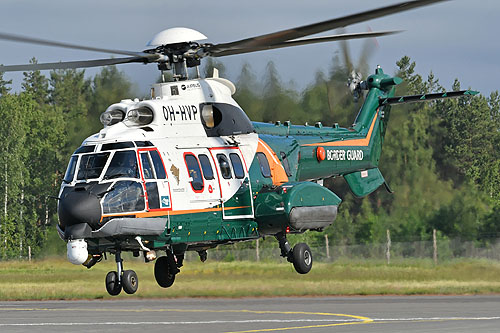 Hélicoptère H215 SuperPuma OH-HVP Gardes-Côtes Finlande