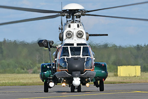 Hélicoptère H215 SuperPuma OH-HVP Gardes-Côtes Finlande