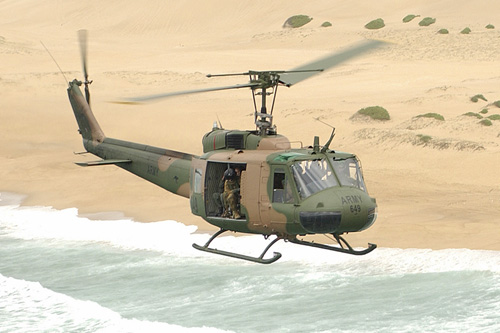 Hélicoptère UH1H BushRanger de l'armée australienne