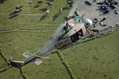 Hélicoptère UH1H BushRanger de l'armée australienne