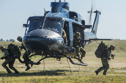 Hélicoptère CH146 Canada