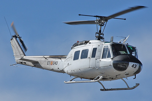 Hélicoptère UH1H Huey FAMET Espagne