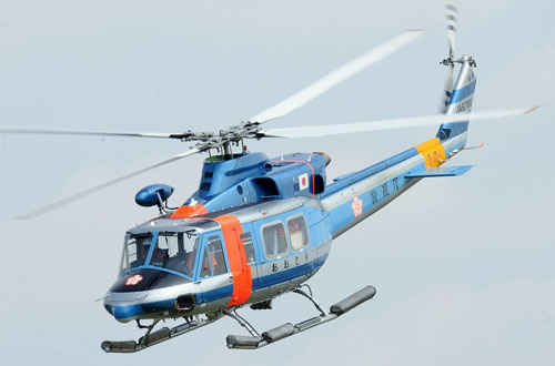 Hélicoptère Bell 412 Japon