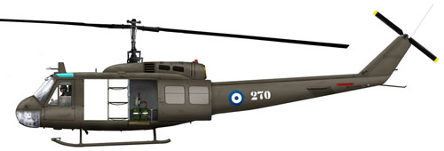 Hélicoptère UH1H Guardian Salvador