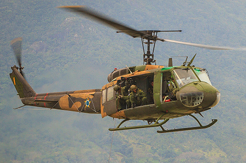 Hélicoptère UH1 Huey Brésil