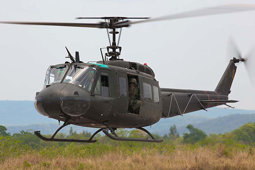 Hélicoptère UH1 Huey Brésil