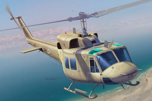 Hélicoptère UH1N Anafa Israeli Air Force