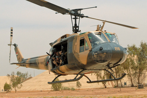 Hélicoptère UH1H Irak