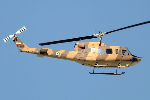 Hélicoptère UH1N Iran