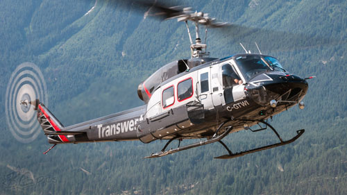 Hélicoptère Bell 214 C-GTWI, Transwest Helicopters