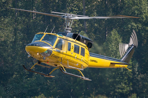 Hélicoptère Bell 212 C-FBEP, CAMPBELL Helicopters