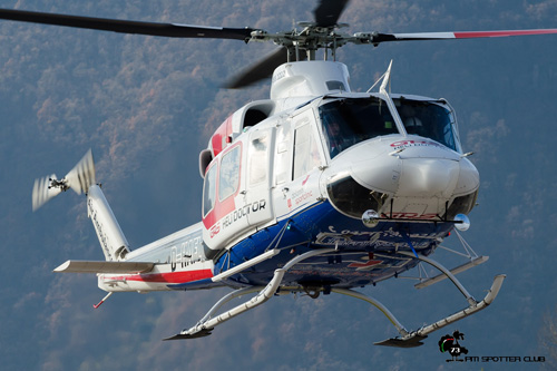 Hélicoptère Bell 412 EP D-HAFL de secours de GRS HeliDoctor