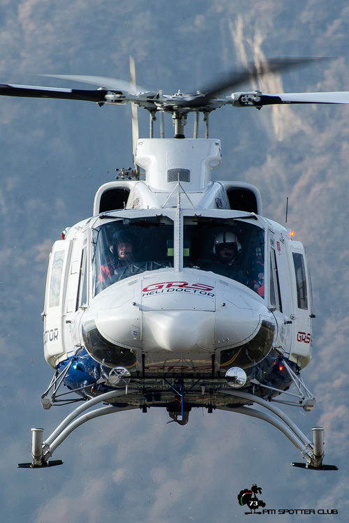 Hélicoptère Bell 412 EP D-HAFL de secours de GRS HeliDoctor