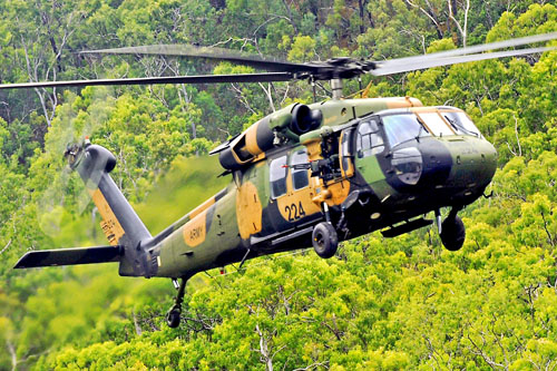 Hélicoptère UH60 Blackhawk Australia