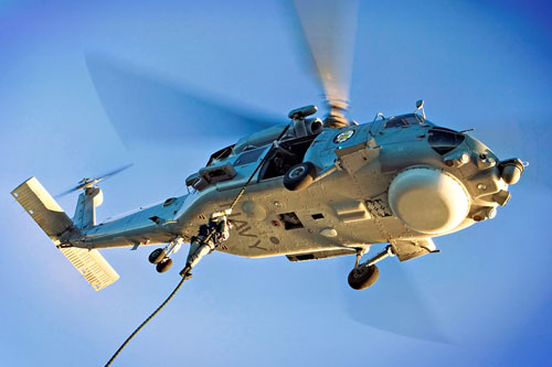 Hélicoptère SH60 Seahawk Australie