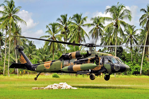 Hélicoptère UH60 Blackhawk Australie