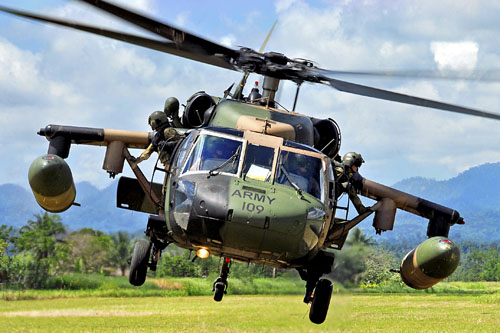 Hélicoptère UH60 Blackhawk Australie