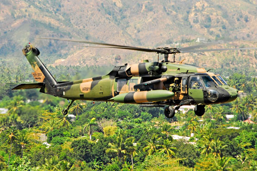 Hélicoptère UH60 Blackhawk Australie