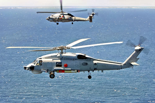 Hélicoptère SH60 Seahawk Australie