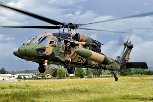 Hélicoptère UH60 Blackhawk Australie