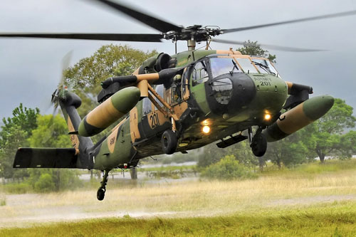 Hélicoptère UH60 Blackhawk Australie