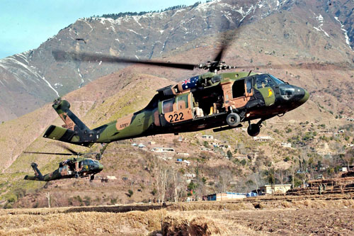 Hélicoptère UH60 Blackhawk Australie