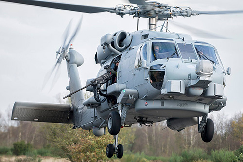 Hélicoptère MH60R Seahawk de la Marine danoise