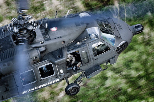 Hélicoptère UH60 Blackhawk Autriche