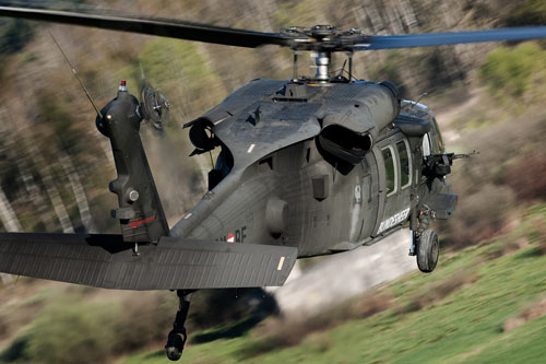 Hélicoptère UH60 Blackhawk Autriche