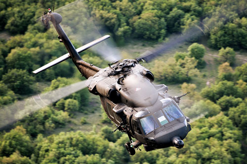 Hélicoptère UH60 Blackhawk Autriche