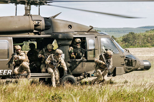 Hélicoptère UH60 Blackhawk Autriche