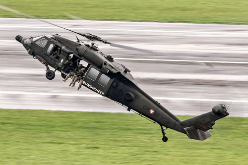 Hélicoptère UH60 Blackhawk Autriche