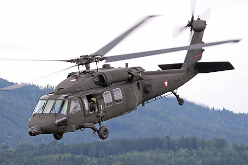 Hélicoptère UH60 Blackhawk Autriche