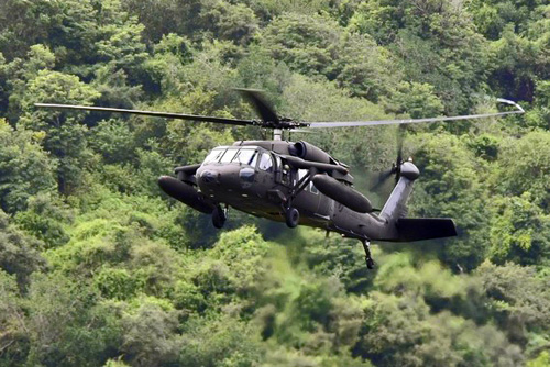 Hélicoptère UH60 Blackhawk Brésil