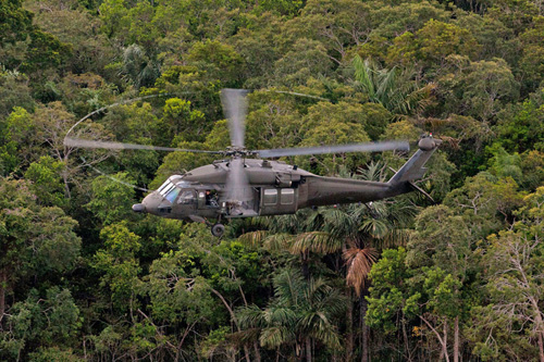 Hélicoptère UH60 Blackhawk Brésil