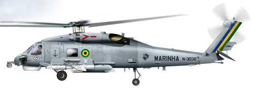 Hélicoptère MH16 Seahawk Brésil