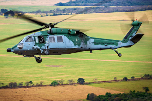 Hélicoptère UH60 Blackhawk Brésil