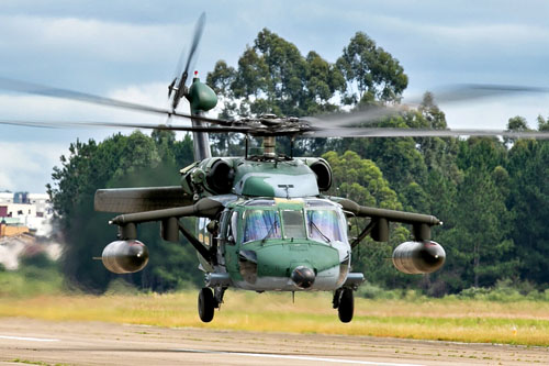 Hélicoptère UH60 Blackhawk Brésil