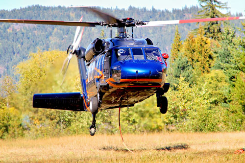 Hélicoptère UH60 Blackhawk TIMBERLINE HELICOPTERS