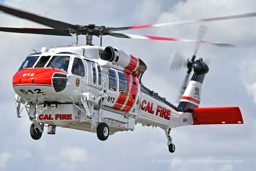 Hélicoptère S70 Firehawk Cal Fire