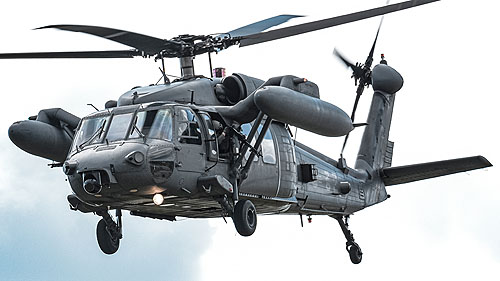 Hélicoptère UH60 Blackhawk Corée du Sud