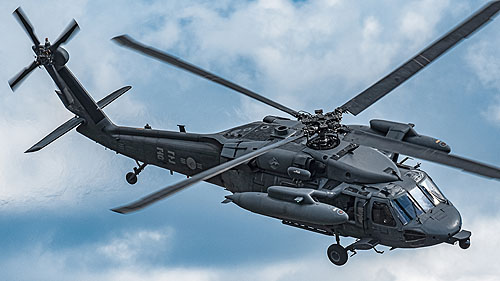 Hélicoptère UH60 Blackhawk Corée du Sud