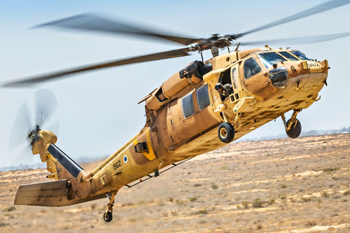 Hélicoptère UH60 Yanshuf Israel