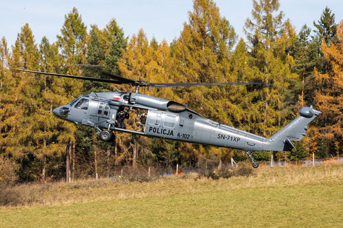 Hélicoptère S70 Blackhawk Police Pologne