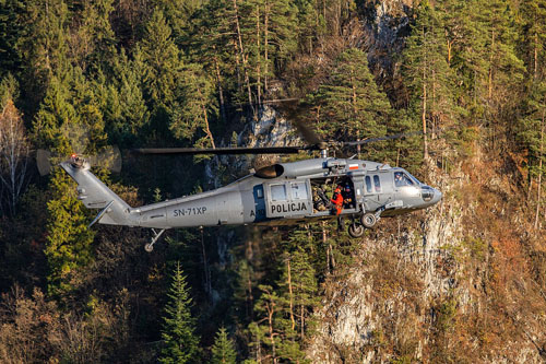 Hélicoptère S70 Blackhawk Police Pologne