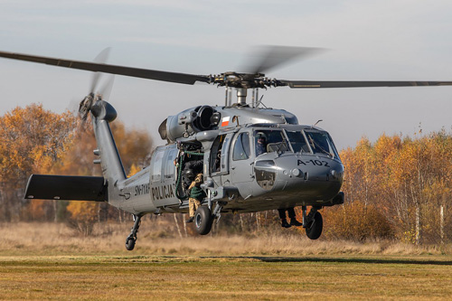 Hélicoptère S70 Blackhawk Police Pologne